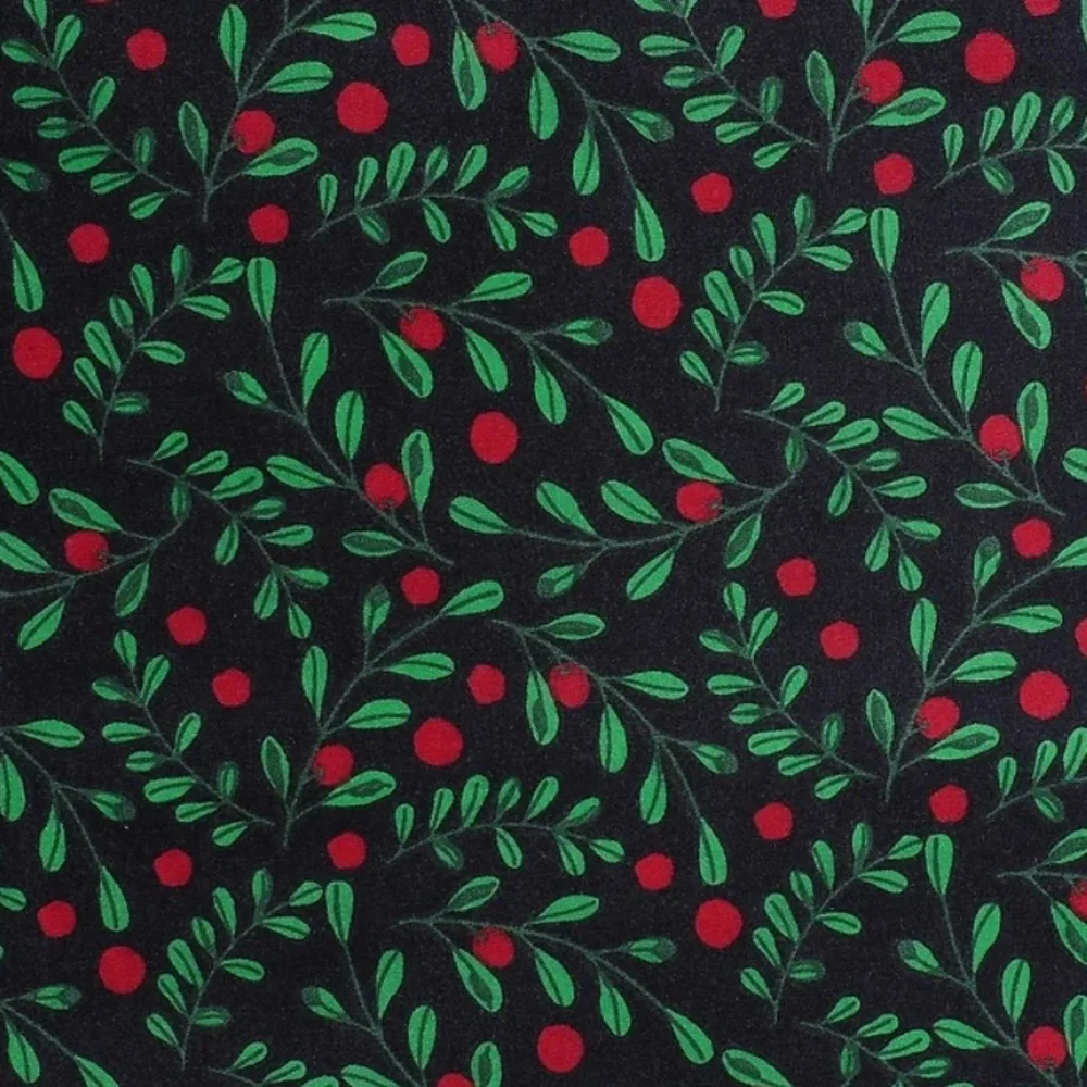 Holiday Printed Bedding Set - Green and Red